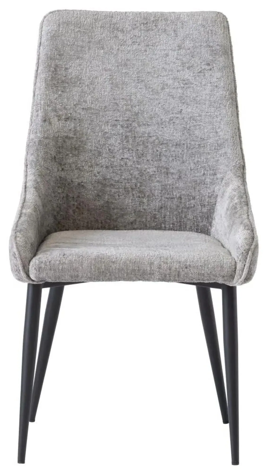 Mallory Dining Chair - Grey, Fabric