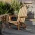 Merton Foldable Lounge Chair - Natural
