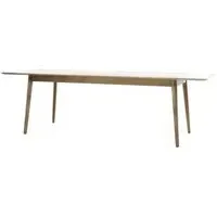 Milano Oak Extendable Dining Table - Brown