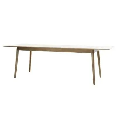 Milano Oak Extendable Dining Table - Brown