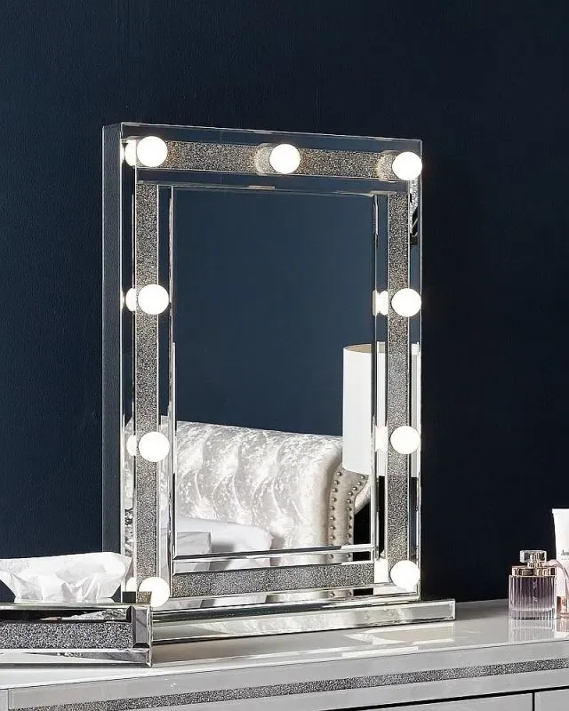 Naro Broadway 9 Lights Rectangular Vanity Mirror