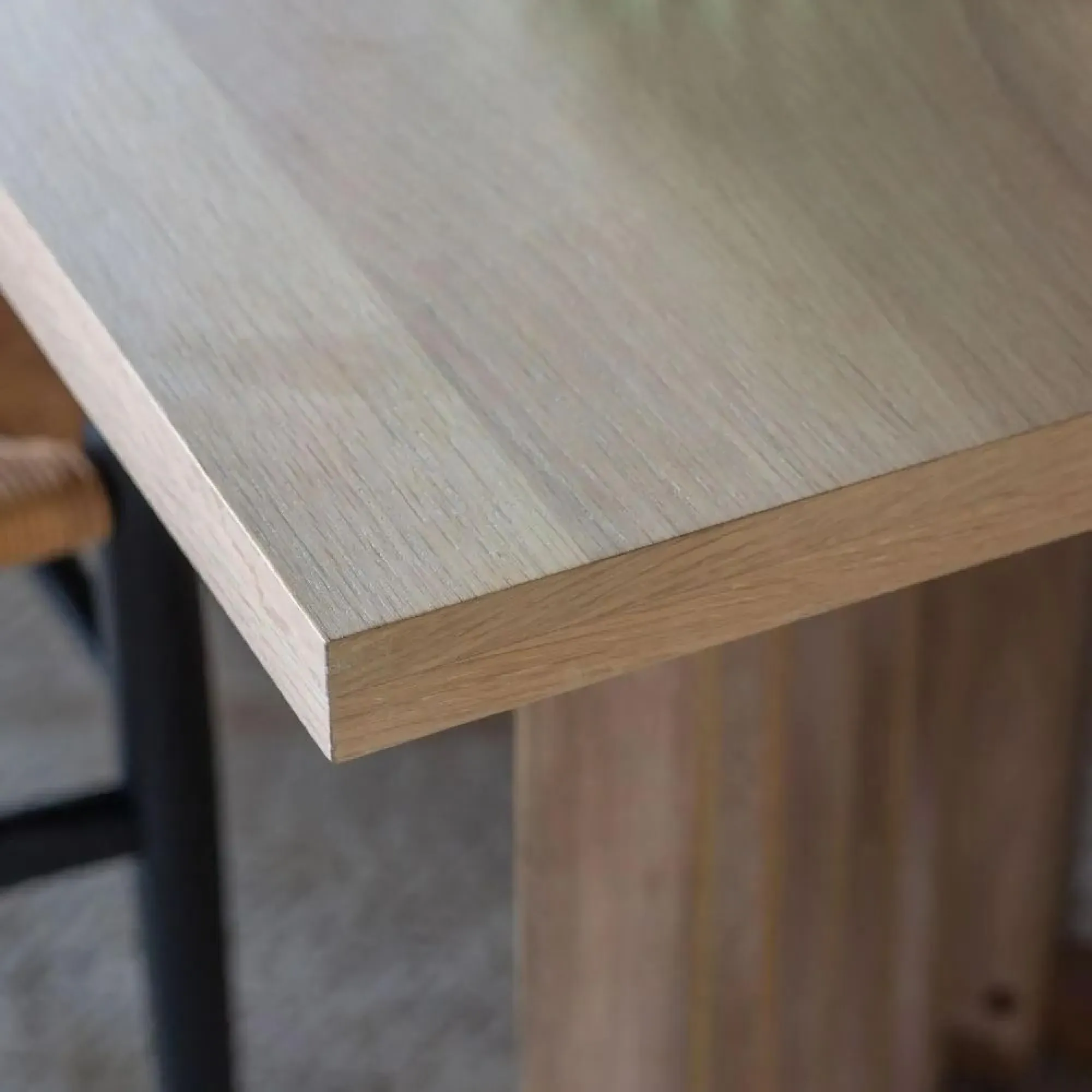 Okayama 200cm Dining Table - Brown, Oak