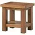 Original Rustic Oak Lamp Table - Oak