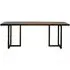 Parquet Industrial Dining Table - A33