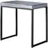 Pedley Glass Side Table - Black