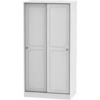 Pembroke 2 Door Sliding Wardrobe - White