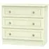 Pembroke 3 Drawer Small Chest - Cream