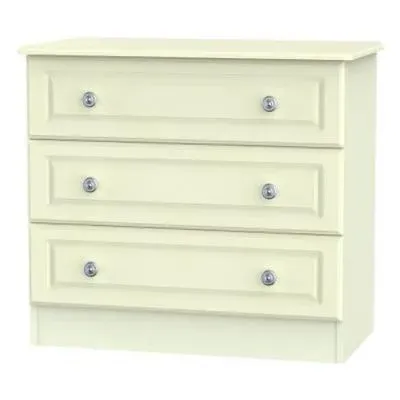 Pembroke 3 Drawer Small Chest - Cream image