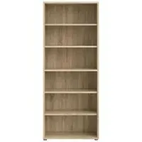 Prima High Bookcase - Oak