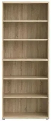Prima High Bookcase - Oak image
