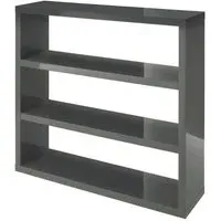 Puro Bookcase - Charcoal High Gloss
