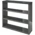 Puro Bookcase - Charcoal High Gloss