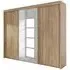 Rauch Imperial 3 Door Mirror Sliding Wardrobe - Sonoma Oak