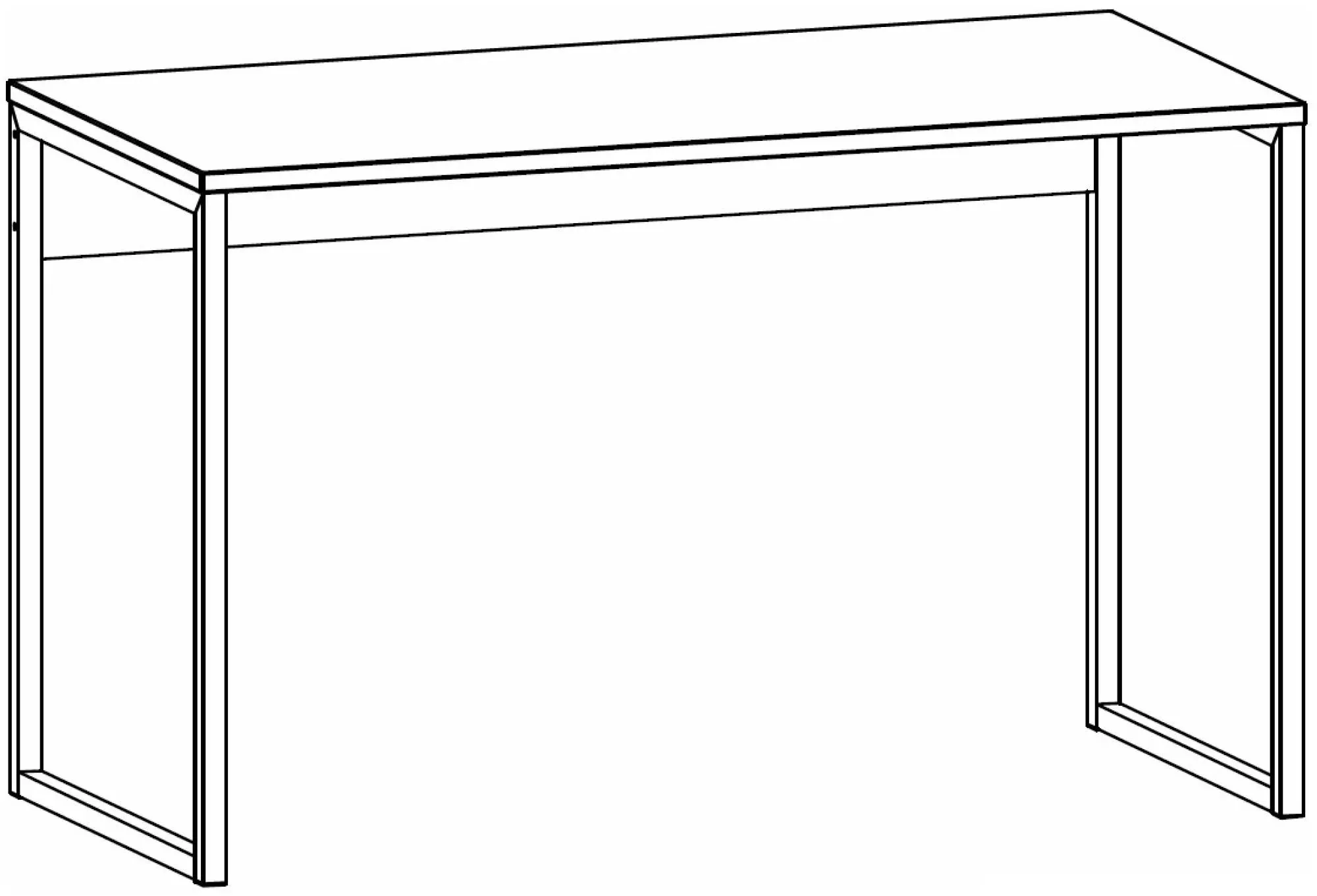 Rauch Lias Desk - Silk Grey