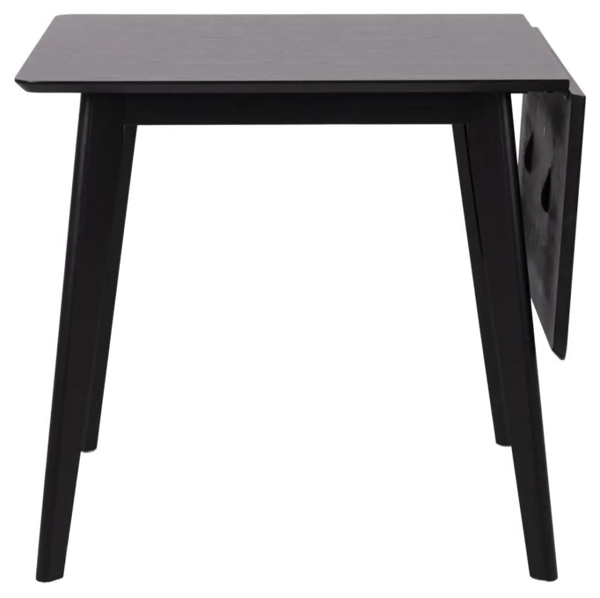 Reid Drop Leaf Dining Table - Black Oak
