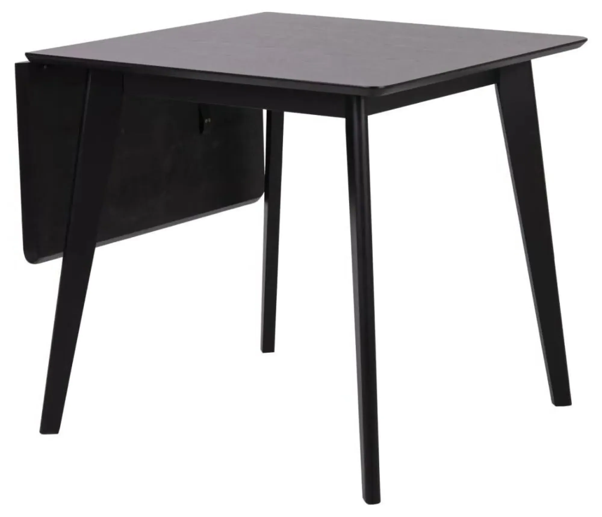 Reid Drop Leaf Dining Table - Black Oak