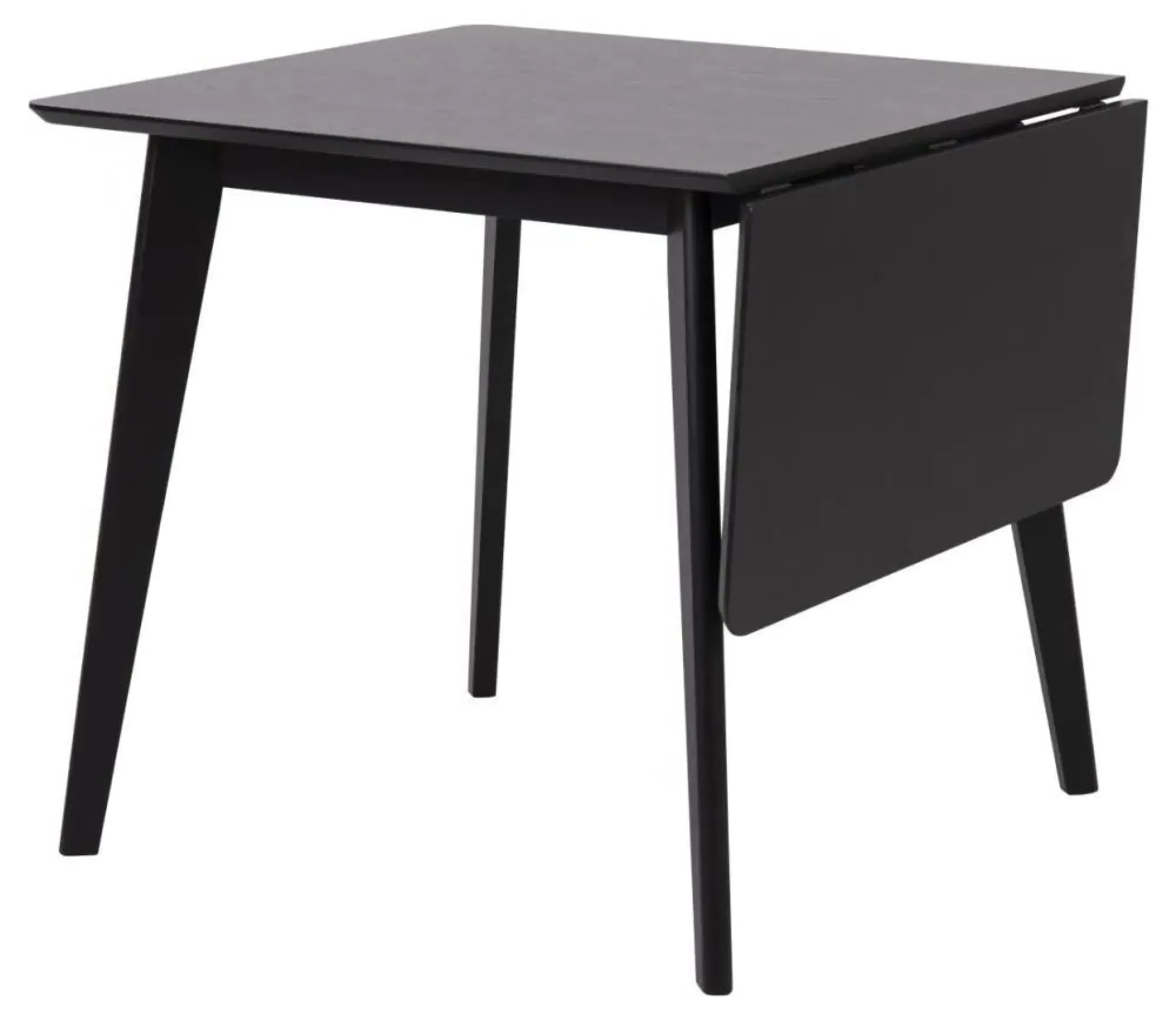 Reid Drop Leaf Dining Table - Black Oak