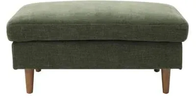 Scott Eryx Ottoman Footstool - Olive, Chenille image