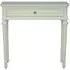 Solana French 1 Drawer Console Table - Lime White