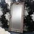 Stretton Leaner Mirror - Antique Silver