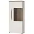 Toledo Low Display Cabinet - White, High Gloss