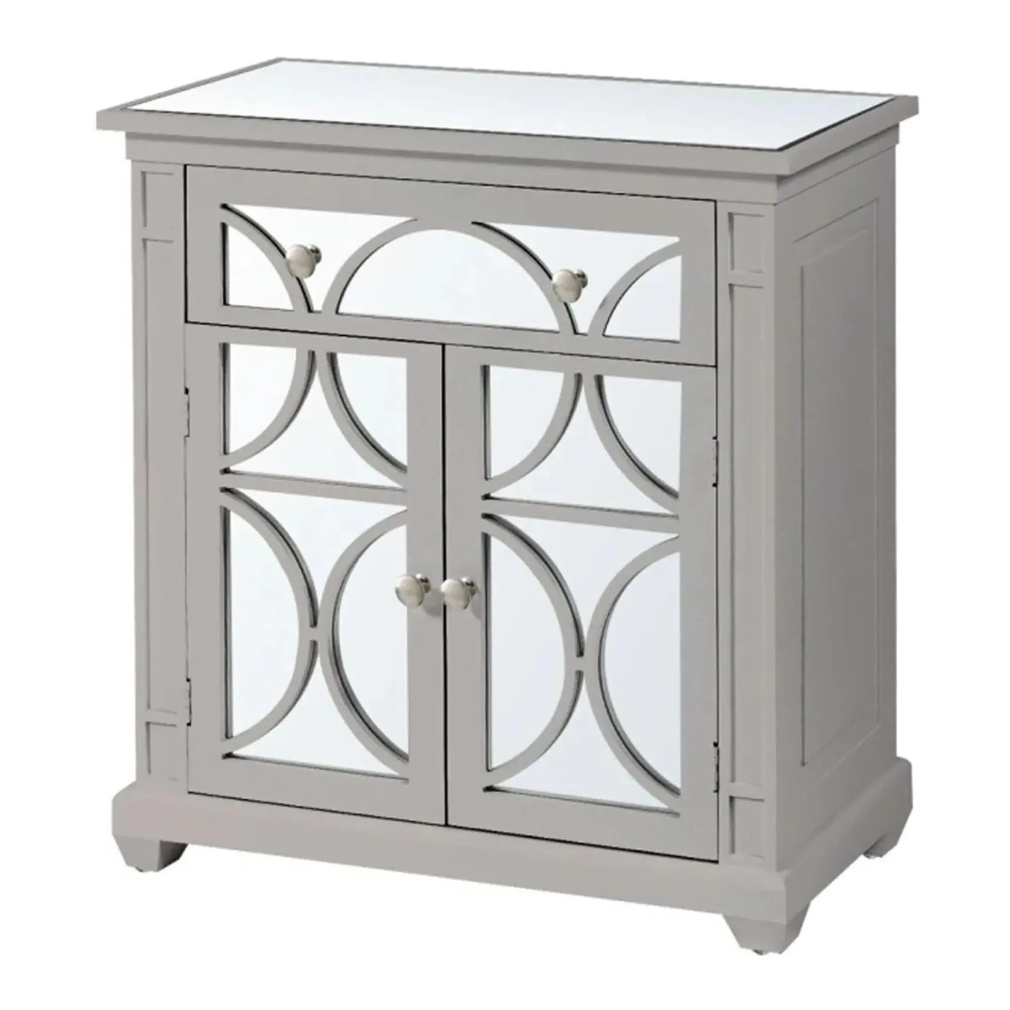 Torino 2 Door Small Sideboard - Grey