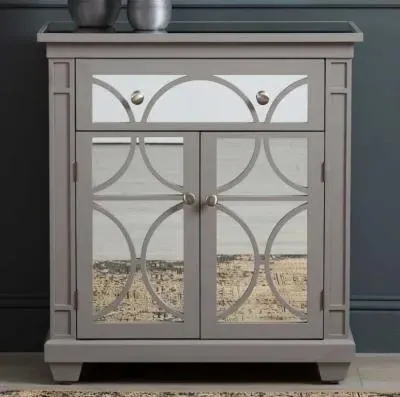 Torino 2 Door Small Sideboard - Grey image