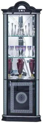 Venus Corner Display Cabinet - Black image
