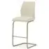 Vida Living Irma Barstool Set of 4 - White, Faux Leather