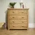 Woburn 3+2 Drawer Chest - Rustic, Oak