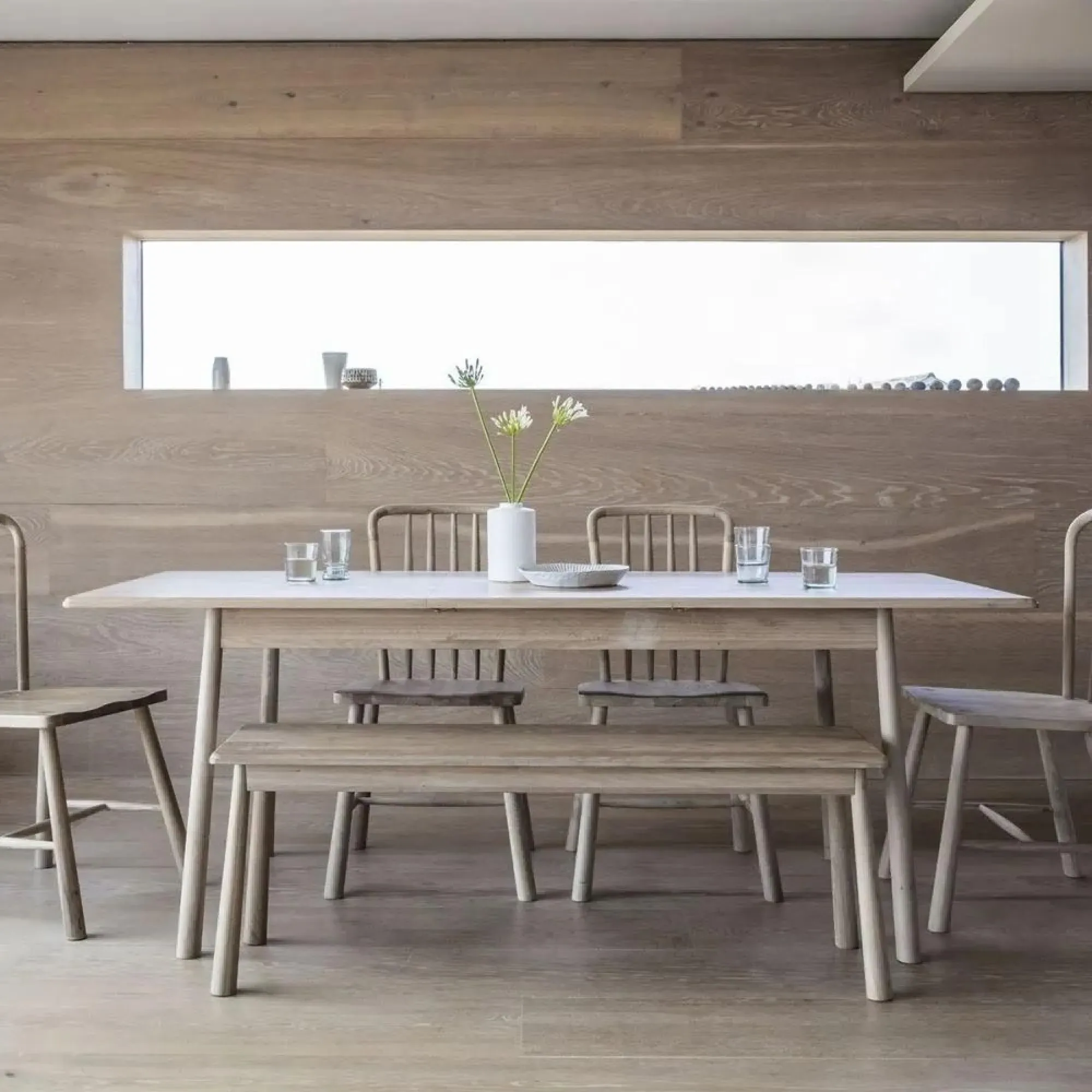 Wycombe Oak Extendable Dining Table - Oak