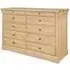 Clemence Richard Moreno 10 Drawer Wide Chest - Oak