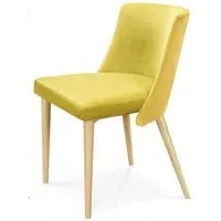 Clemence Richard Oak Upholstered Dining Chair - Fabric