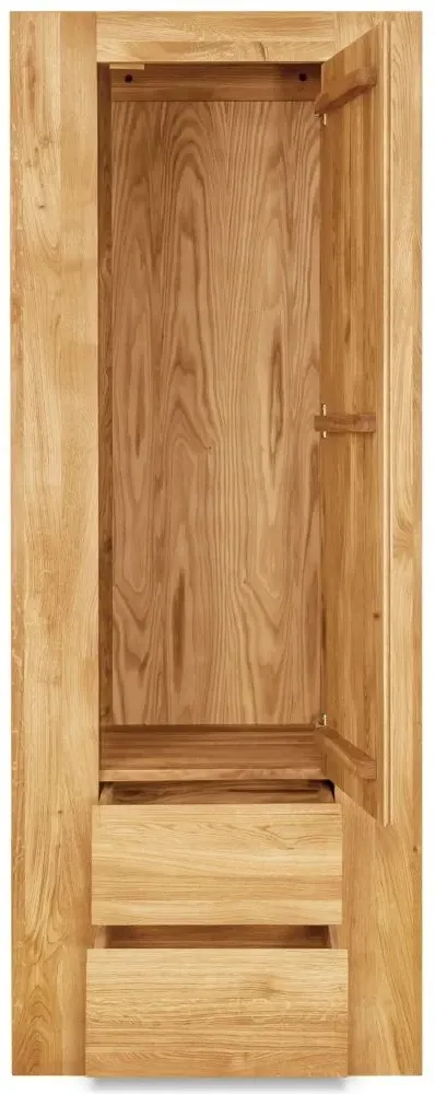 Clemence Richard Tall Display Cabinet - Oak