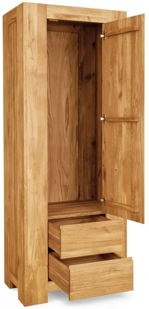 Clemence Richard Tall Display Cabinet - Oak