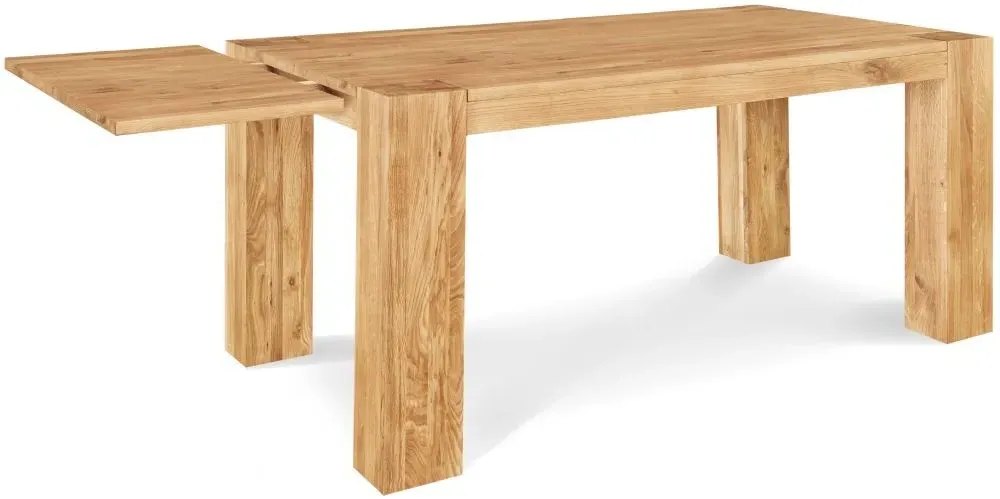 Massive Oak 6-8 Seater Extendable Dining Table - Oak