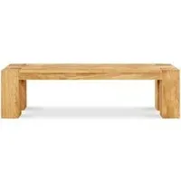 Massive Oak Dining Bench - Oak