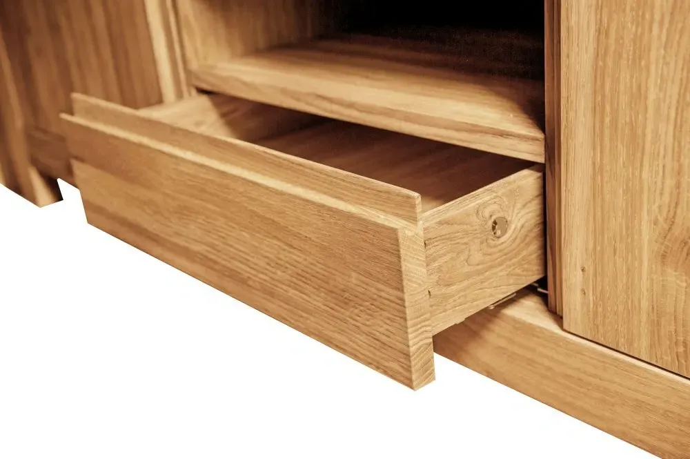 Massive Oak Large TV Unit