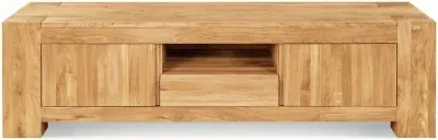 Massive Oak Large TV Unit