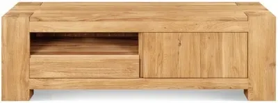 Massive Oak Small TV Unit - Oak