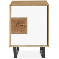 Modena Oak 1 Door Cabinet - Painted