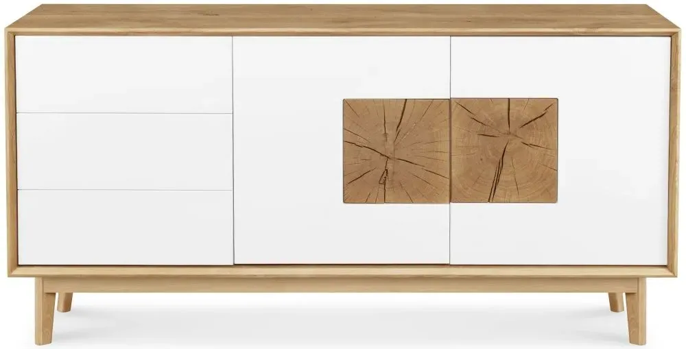 Modena Oak Large Sideboard - Painted