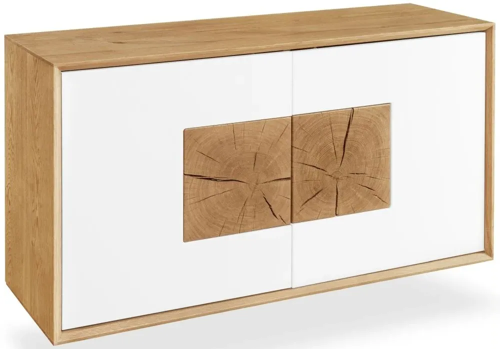 Modena Oak Medium Sideboard - Painted