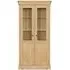 Moreno 2 Door Display Cabinet - Oak