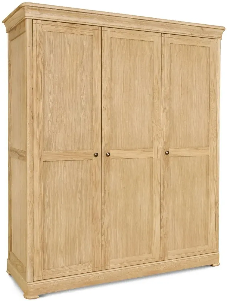 Moreno 3 Door Wardrobe - Oak