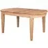 Moreno 6-Seater Oval Extendable Dining Table - Oak