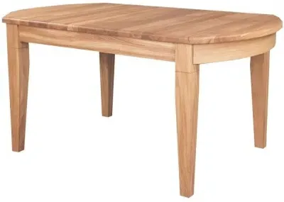 Moreno 6-Seater Oval Extendable Dining Table - Oak