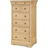 Moreno 7 Drawer Chest - Oak