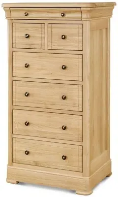 Moreno 7 Drawer Chest - Oak
