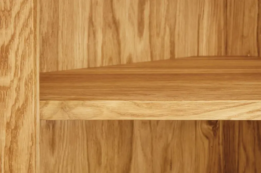 Small Display Cabinet - Oak